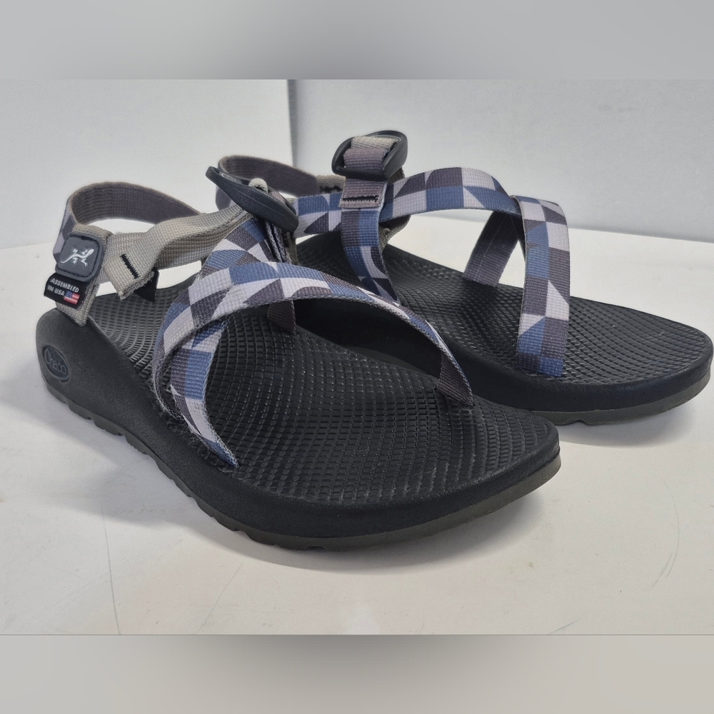 Chaco Mega Z/Cloud Women Sandal Sz 7 Walking Crust Porcelain Slingback Open Toe